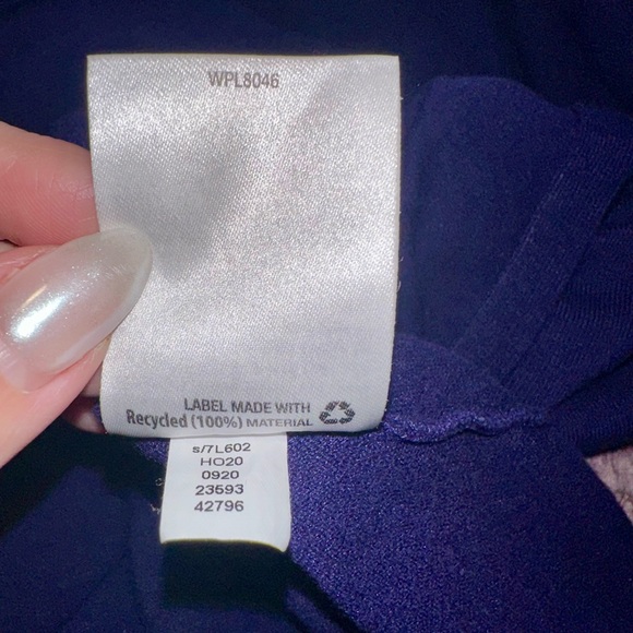 Alfani Women’s Turtleneck Poncho Sweater Purple Small - Picture 13 of 14